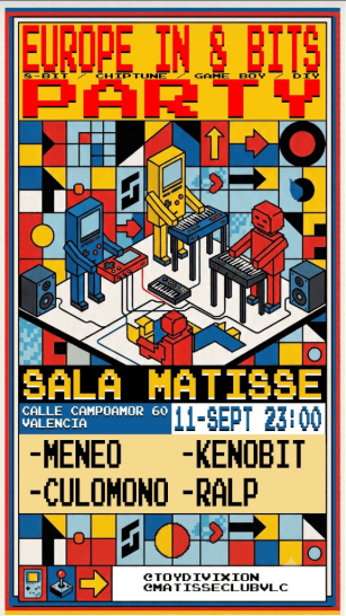 EUROPE IN 8 BITS PARTY