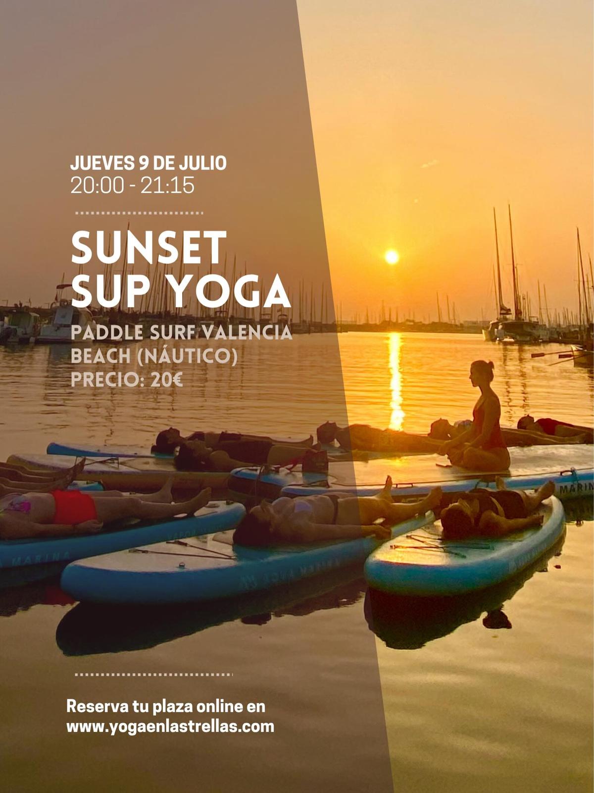 Sunset SUP Yoga
