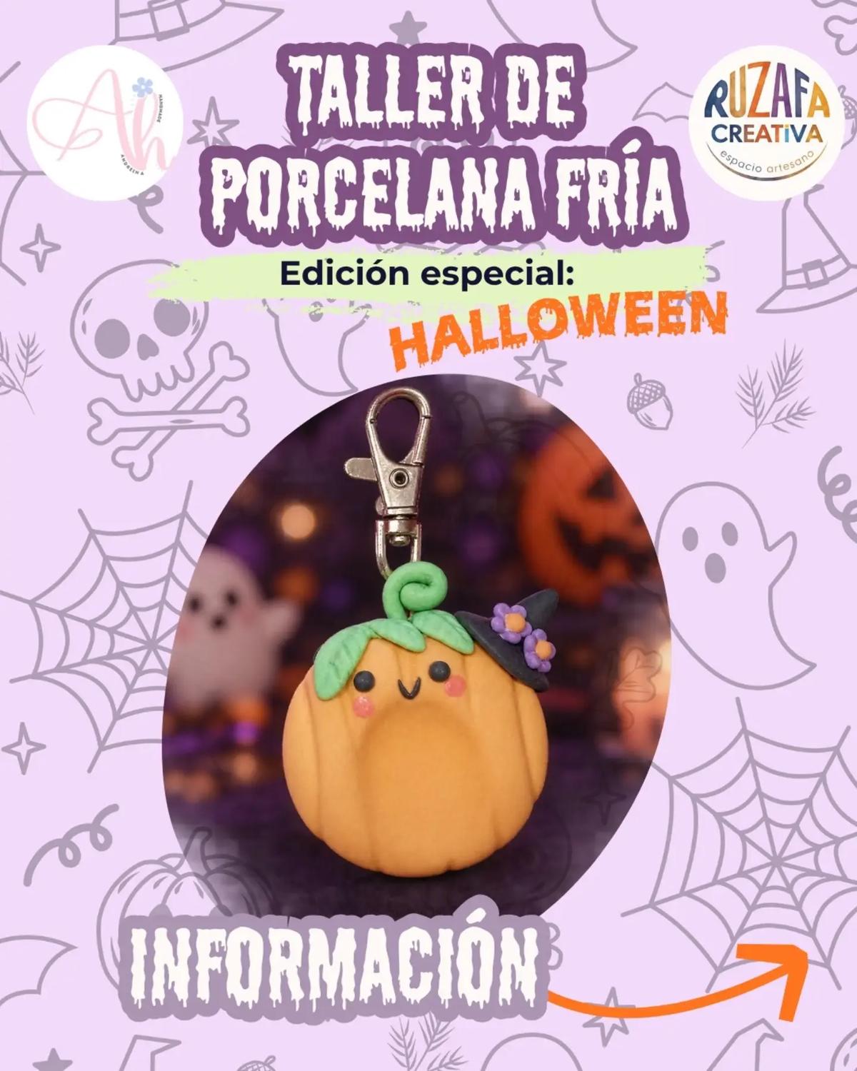 Taller porcelana fría: Especial Halloween 🎃
