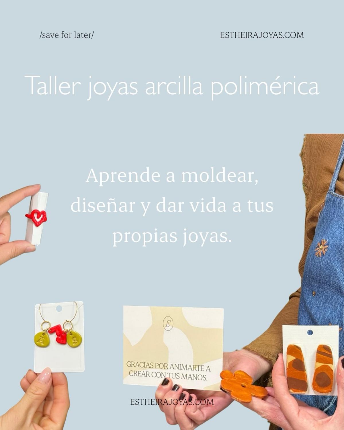 Taller Joyas arcilla polimérica
