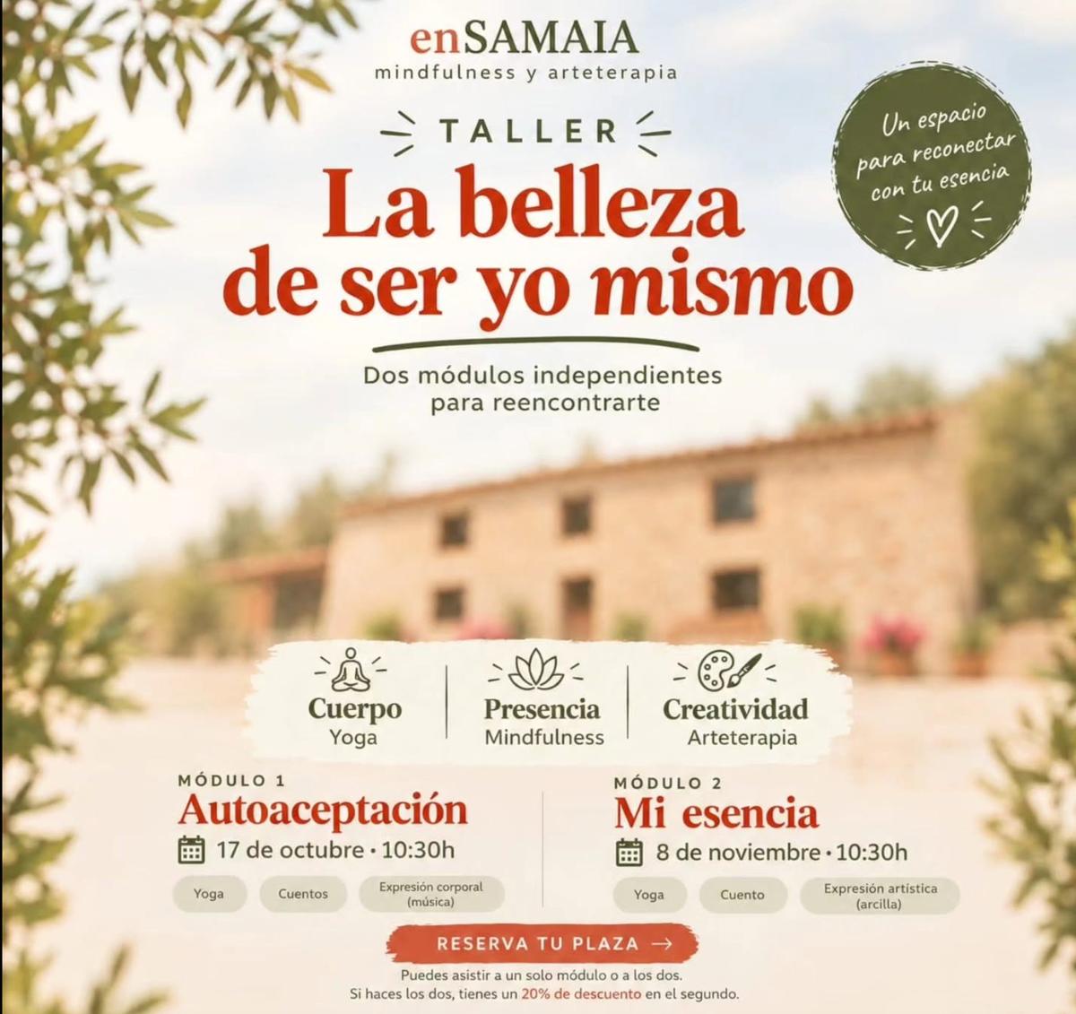 Taller de Yoga, mindfulness y arteterapia