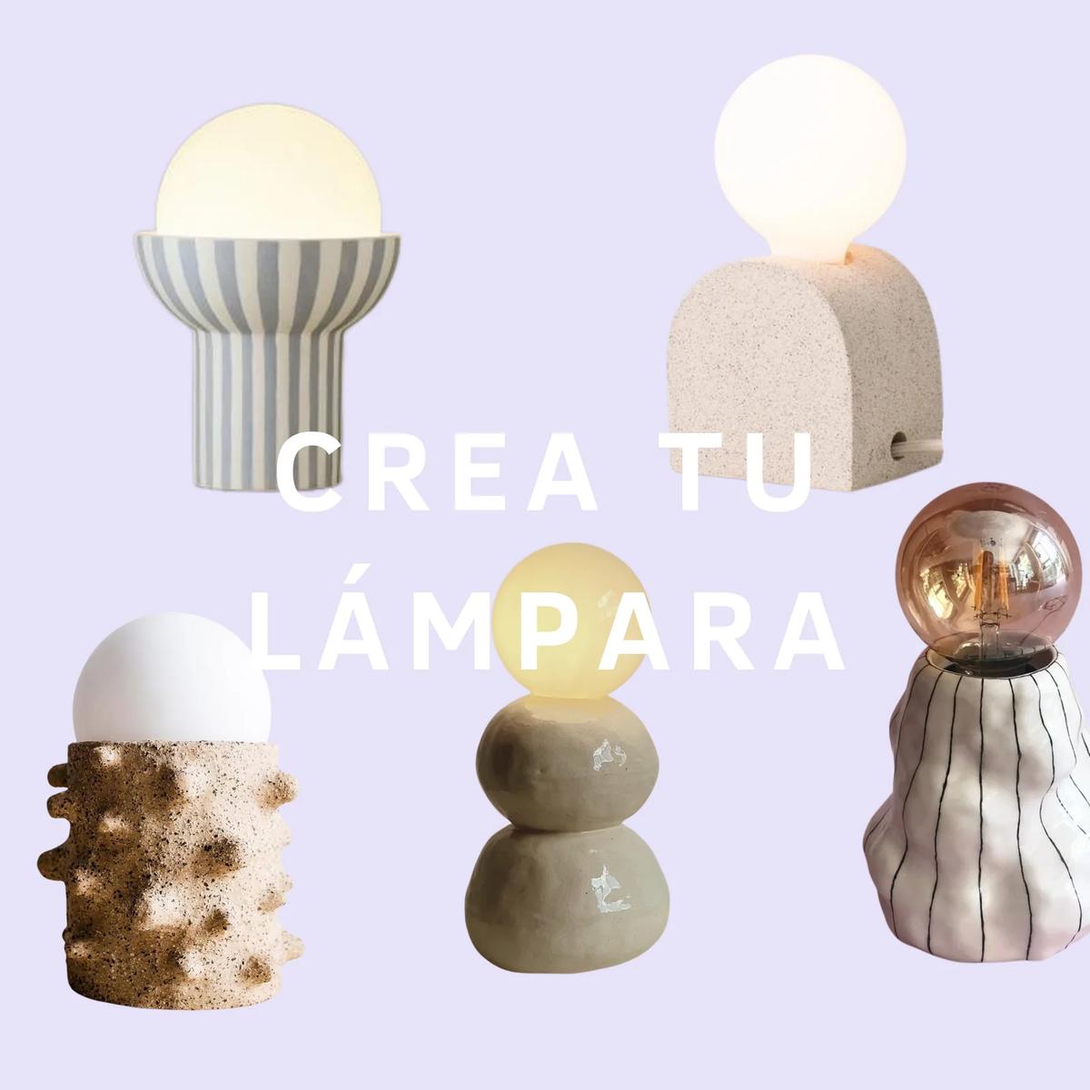 CREA TU LÁMPARA DE MESA