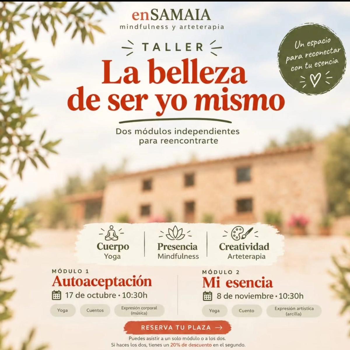 Taller de Yoga- mindfulness- arteterapia