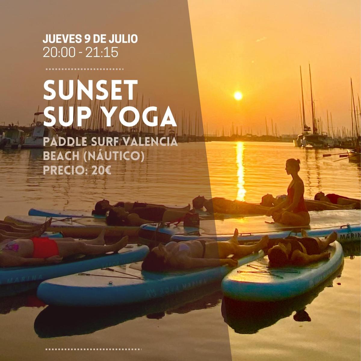 Sunset SUP Yoga