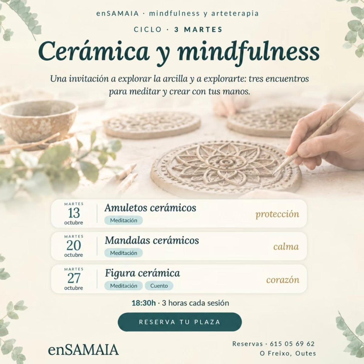 Taller de Cerámica y mindfulness