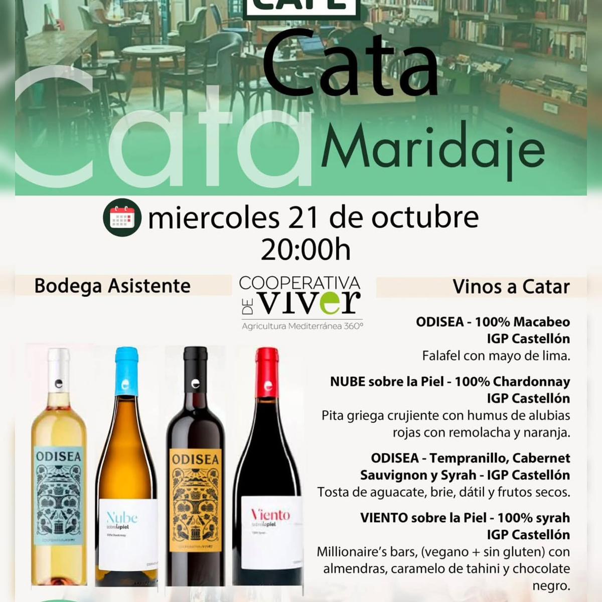 Cata con maridaje