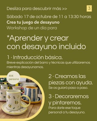 Workshop juego de desayuno