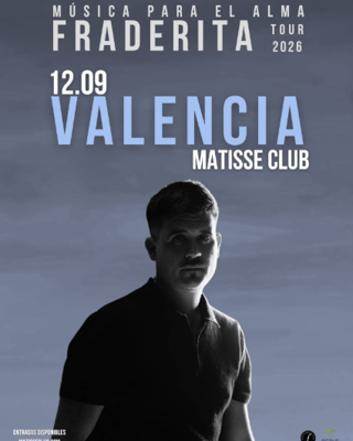 Fraderita en Valencia - Tour 2026