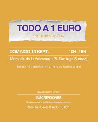 FLEA MARKET “TODO A UN EURO”