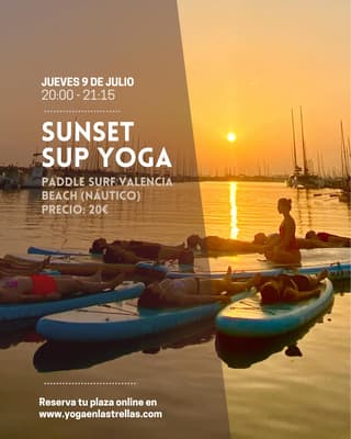 Sunset SUP Yoga