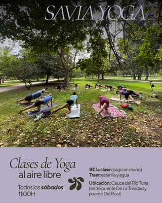 Clases de yoga en el Rio 🌿