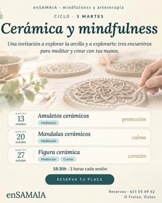 Taller de Cerámica y mindfulness