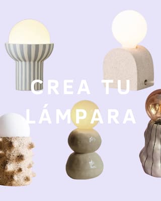 CREA TU LÁMPARA DE MESA
