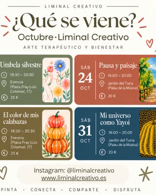  Octubre creativo | Talleres de pintura en Valencia
